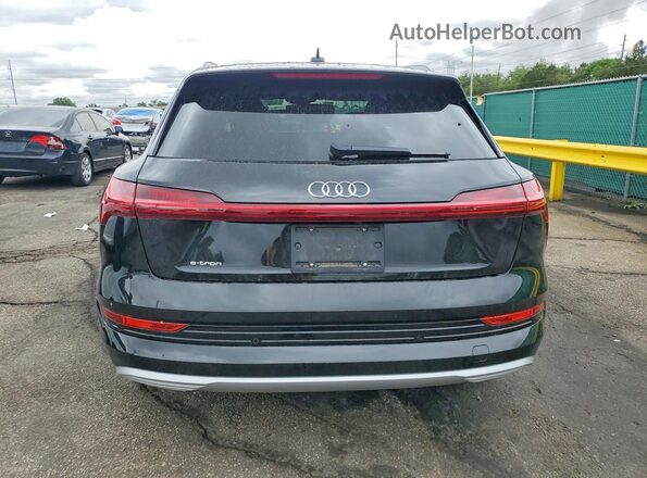 WA1VAAGE0KB020535 2019 AUDI E-TRON Black Вид ззаду