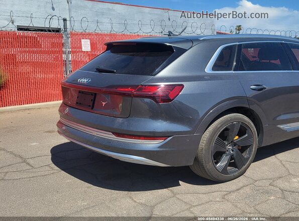 WA1VAAGE1KB007017 2019 AUDI E-TRON Gray Задня права чверть