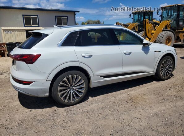 WA1VAAGE2KB022741 2019 AUDI E-TRON White Հետևի աջ