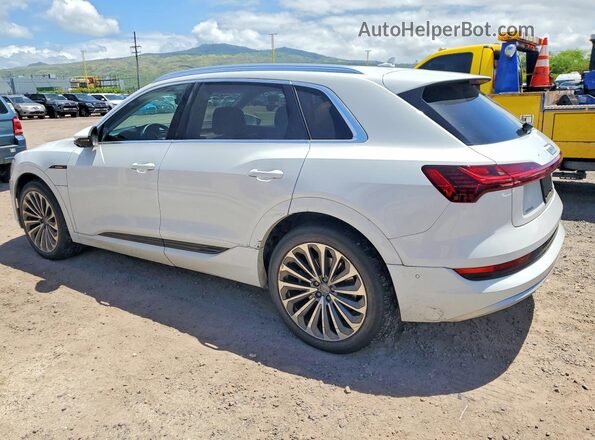 WA1VAAGE2KB022741 2019 AUDI E-TRON White Հետևի ձախ