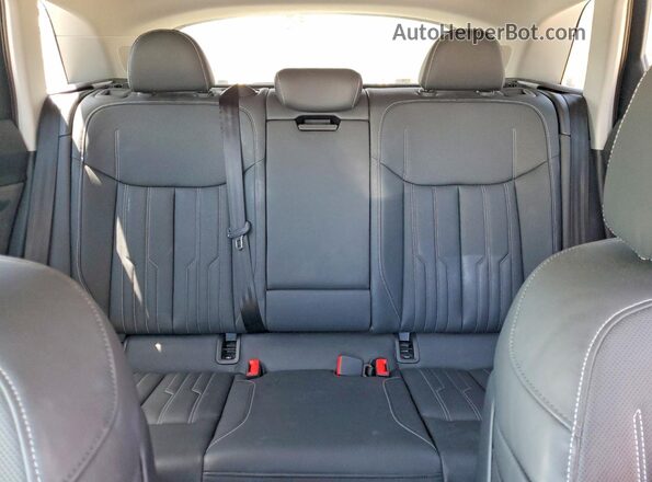 WA1VAAGE2KB022741 2019 AUDI E-TRON White Հետևի նստատեղերի տեսք