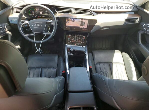 WA1VAAGE2KB022741 2019 AUDI E-TRON White Առջևի վահանակի տեսք