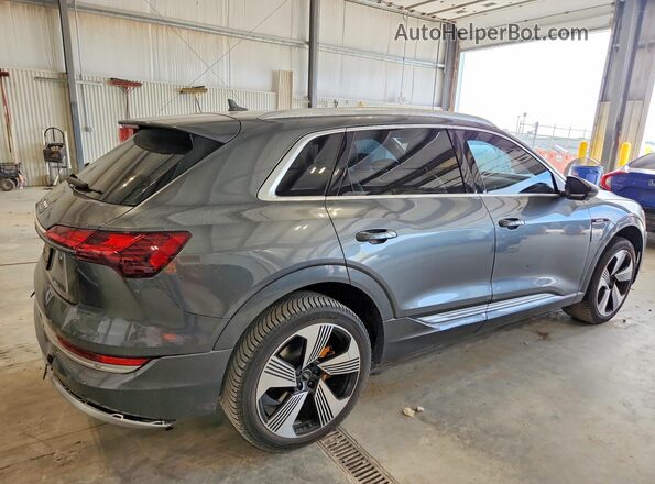 WA1VAAGE6KB006008 2019 AUDI E-TRON Black უკანა მარჯვენა
