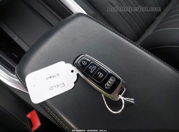 WA1VAAGE6KB024895 2019 AUDI E-TRON Silver Вид панелі приладів