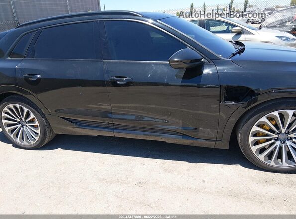 WA1VAAGE7KB021651 2019 AUDI E-TRON Black Դիմացի տեսք