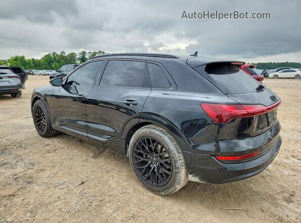 WA1VAAGE8KB009458 2019 AUDI E-TRON Black უკანა მარცხენა