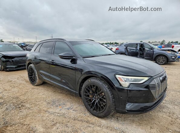 WA1VAAGE8KB009458 2019 AUDI E-TRON Black წინა მარჯვენა