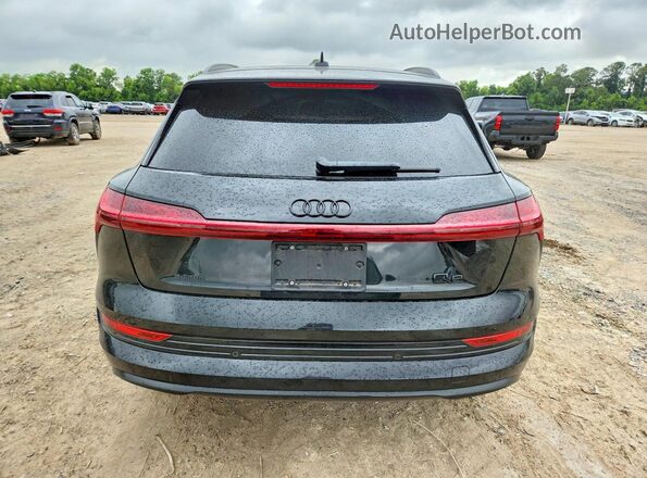WA1VAAGE8KB009458 2019 AUDI E-TRON Black უკანა ხედი