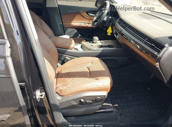 WA1VABF72HD058001 2017 AUDI Q7 Black Սալոնի դիմացի տեսք