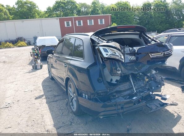 WA1VABF72HD058001 2017 AUDI Q7 Black Հետևի ձախ