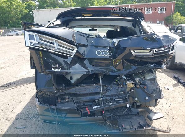 WA1VABF72HD058001 2017 AUDI Q7 Black Դիմացի տեսք
