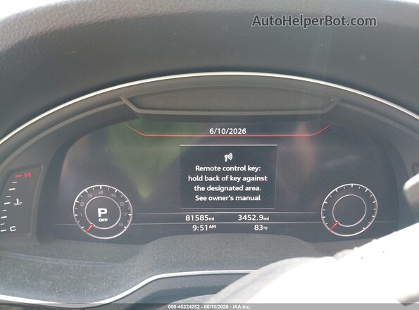 WA1VABF72HD058001 2017 AUDI Q7 Black Հետևի նստատեղերի տեսք