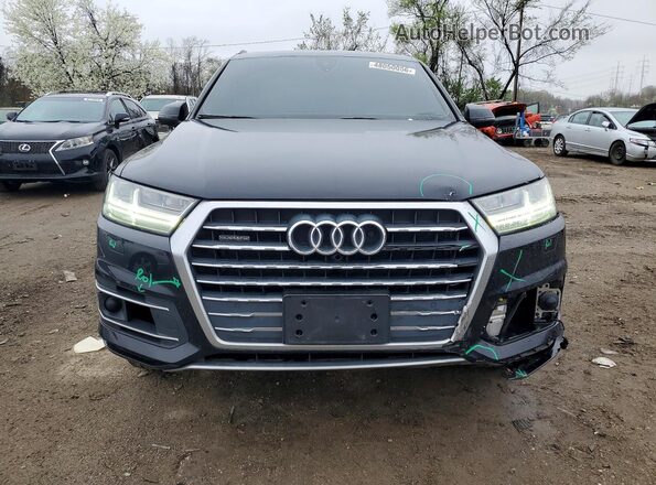 WA1VABF75JD031316 2018 AUDI Q7 Black Դիմացի տեսք