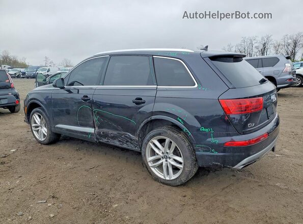 WA1VABF75JD031316 2018 AUDI Q7 Black Հետևի ձախ