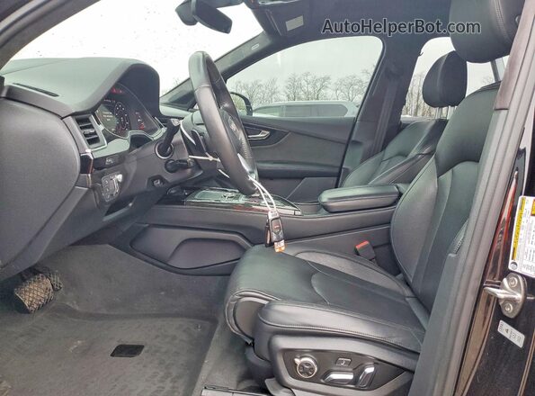 WA1VABF75JD031316 2018 AUDI Q7 Black Սալոնի դիմացի տեսք