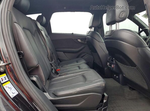 WA1VABF75JD031316 2018 AUDI Q7 Black Սալոնի հետևի տեսք