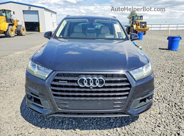 WA1VABF77HD030758 2017 AUDI Q7 Black Դիմացի տեսք