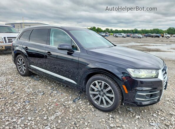 WA1VABF7XHD050762 2017 AUDI Q7 Black Առջևի աջ