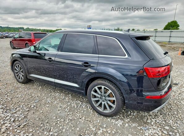 WA1VABF7XHD050762 2017 AUDI Q7 Black Հետևի ձախ