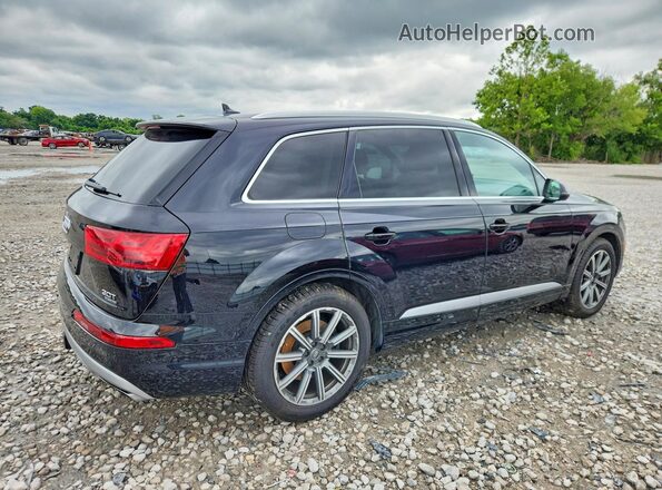 WA1VABF7XHD050762 2017 AUDI Q7 Black Հետևի աջ