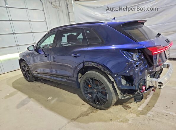 WA1VABGE0NB015345 2022 AUDI E-TRON Синий Задняя левая четверть