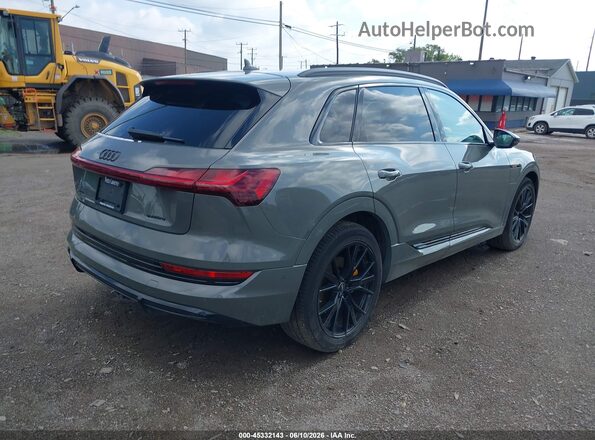 WA1VABGE3NB038862 2022 AUDI E-TRON Gray Հետևի աջ