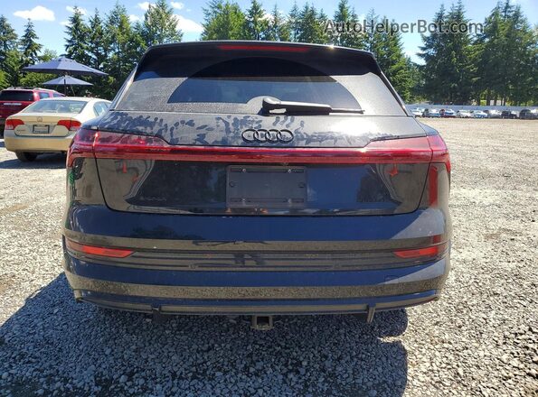 WA1VABGE7PB001140 2023 AUDI E-TRON Black Հետևի տեսք