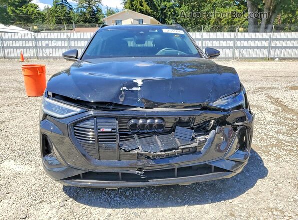 WA1VABGE7PB001140 2023 AUDI E-TRON Black Դիմացի տեսք
