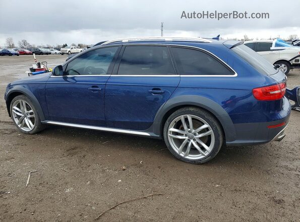 WA1VFAFLXGA015843 2016 AUDI A4 Blue Rear left