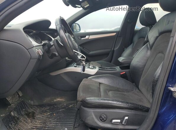 WA1VFAFLXGA015843 2016 AUDI A4 Blue Front interior view
