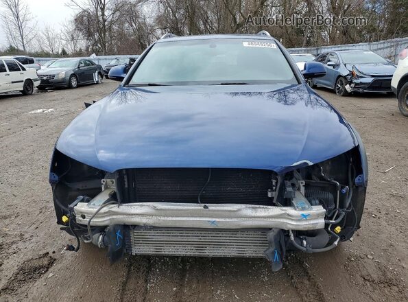 WA1VFAFLXGA015843 2016 AUDI A4 Blue Front view