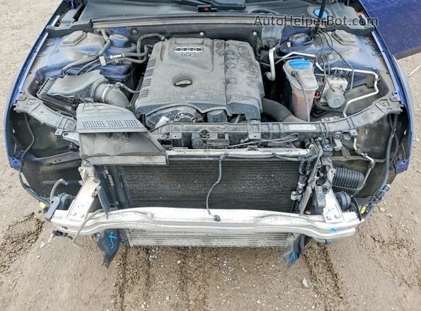 WA1VFAFLXGA015843 2016 AUDI A4 Blue Rear interior view