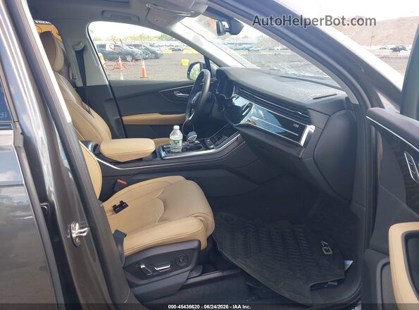 WA1VVBF75SD011234 2025 AUDI Q7 Gray წინა სალონის ხედი