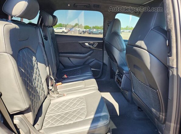 WA1VWBF79ND010749 2022 AUDI SQ7 Black Vista interior trasera