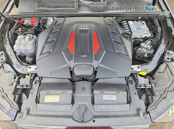 WA1VWBF7XPD019074 2023 AUDI SQ7 Черный Вид подкапотного пространства