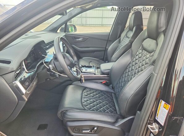 WA1VWBF7XPD019074 2023 AUDI SQ7 Черный Вид салона спереди