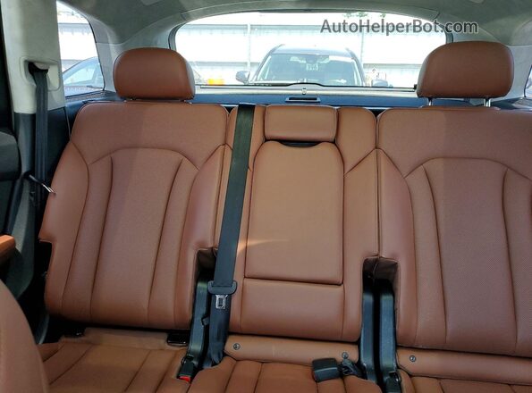 WA1VXAF72LD005154 2020 AUDI Q7 Gray Հետևի նստատեղերի տեսք