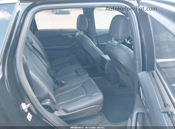 WA1VXAF73LD007365 2020 AUDI Q7 Black VIN კოდის სტიკერის ხედი