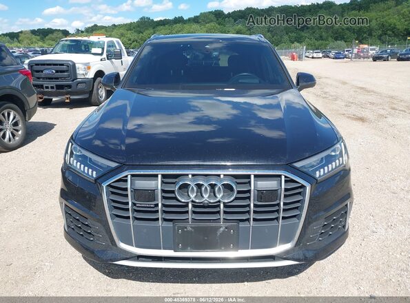 WA1VXAF73LD007365 2020 AUDI Q7 Black ხელსაწყოთა პანელის ხედი
