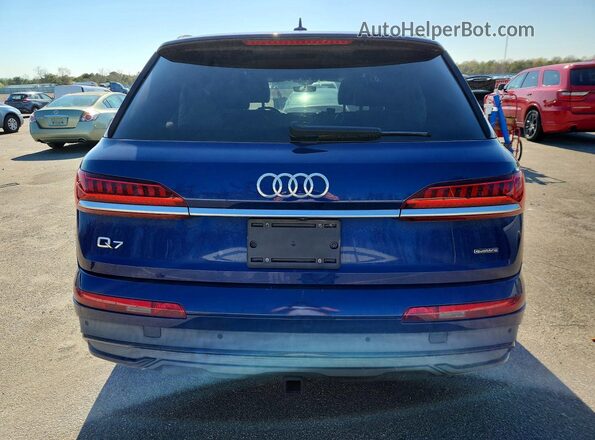 WA1VXAF76LD007067 2020 AUDI Q7 Blue 