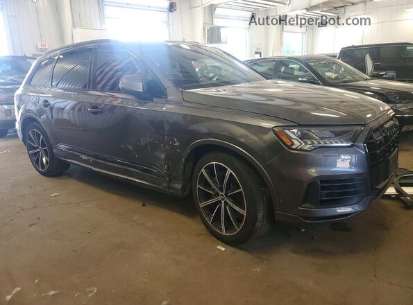 WA1VXAF76MD035095 2021 AUDI Q7 Серый Передняя правая четверть