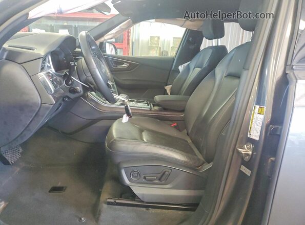 WA1VXAF76MD035095 2021 AUDI Q7 Серый Вид салона спереди