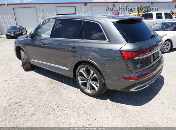 WA1VXAF77MD011159 2021 AUDI Q7 Серый Задняя левая четверть