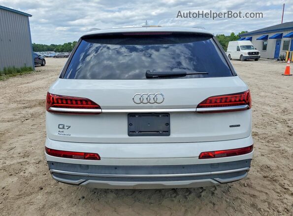 WA1VXBF74ND001809 2022 AUDI Q7 White Vista trasera