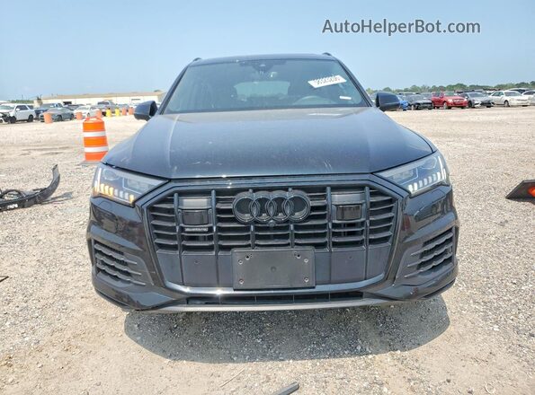 WA1VXBF79PD025896 2023 AUDI Q7 Black Դիմացի տեսք