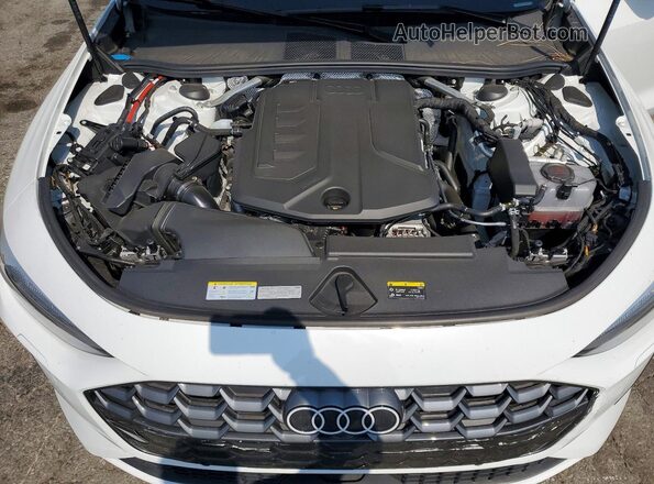 WAU1BCFU9SN093436 2025 AUDI A5 White Widok wnętrza z tyłu