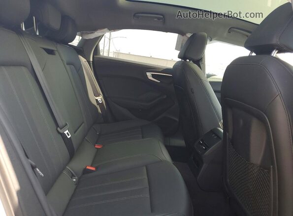WAU1BCFU9SN093436 2025 AUDI A5 White Widok tylnych siedzeń