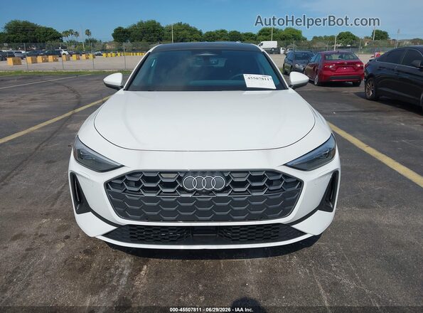 WAU1BCFUXSN078413 2025 AUDI ALL White Vista del cuadro de instrumentos