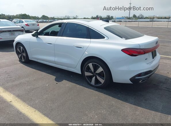 WAU1BCFUXSN078413 2025 AUDI ALL White Trasero izquierdo