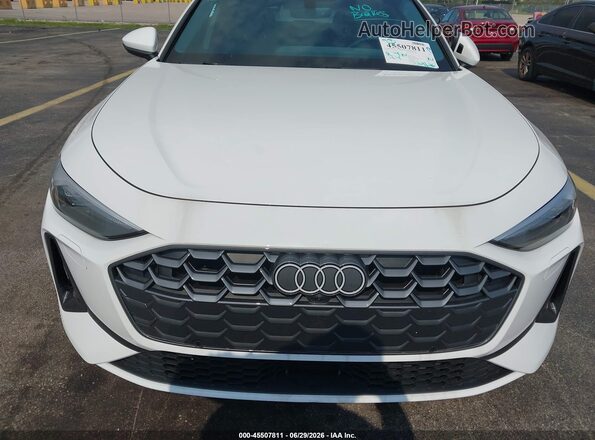 WAU1BCFUXSN078413 2025 AUDI ALL White Vista frontal